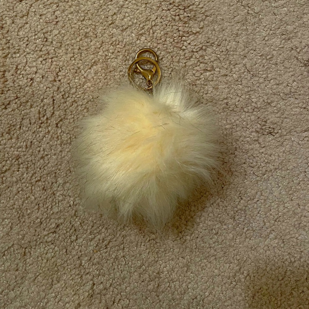 Pom Pom Faux Fur Keychain